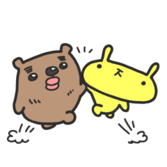[LINEスタンプ] くまおとうさろけ2