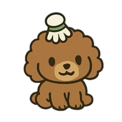 [LINEスタンプ] Badminton Dog [No Text]