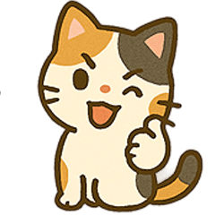 [LINEスタンプ] ほのぼの三毛猫スタンプ