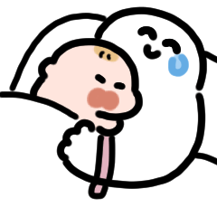 [LINEスタンプ] にっこりマンの育児・子育て 動くスタンプ