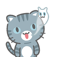 [LINEスタンプ] 動く！もやもや…3びきのねこ