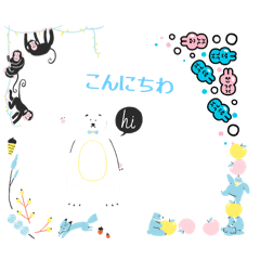 [LINEスタンプ] ゆるくてかわいい！動物スタンプ