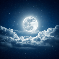 [LINEスタンプ] 月夜のお月見スタンプ