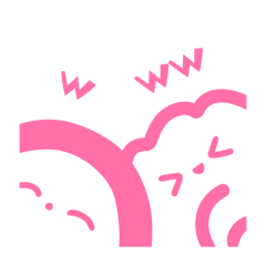 [LINEスタンプ] かまぼこちゃんとナルトちゃん