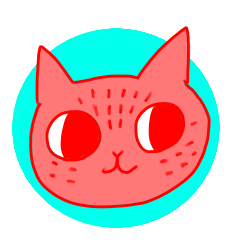 [LINEスタンプ] 赤い猫ちゃん