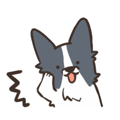 [LINEスタンプ] ボーダーコリー 敬語