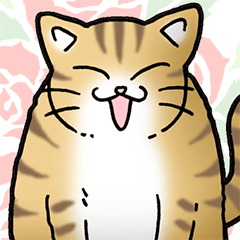 [LINEスタンプ] 薔薇とエリザベス その1