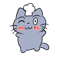 [LINEスタンプ] グルメとねこ