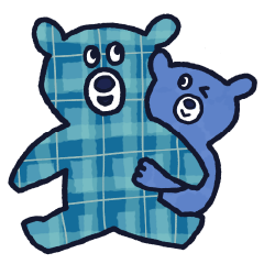 [LINEスタンプ] KAMAKUMA 初夏の鎌倉さんぽ♪