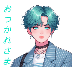 [LINEスタンプ] お洒落男子スタンプ