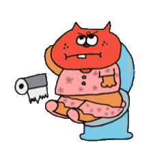 [LINEスタンプ] かぎしっぽすたんぷ