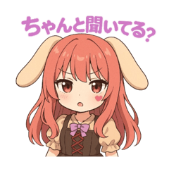 [LINEスタンプ] な〜ずカフェ れな式指導中