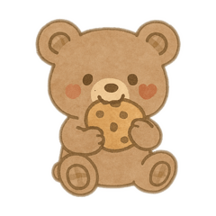 [LINEスタンプ] やさしいクマちゃん〜日常・春夏秋冬〜