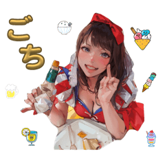 [LINEスタンプ] ぺねってぃ ミニスカ