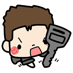 [LINEスタンプ] こふうな車の整備工2