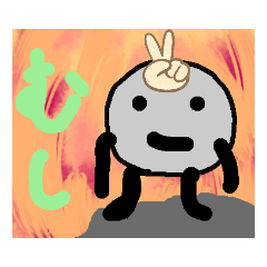 [LINEスタンプ] テッシュくん1( ・∇・)