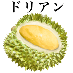 [LINEスタンプ] 熟した ドリアン