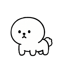 [LINEスタンプ] ビジョンフリーゼの「まる」だよ5