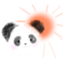 [LINEスタンプ] ふんわりパンダちゃん【毎日使える】