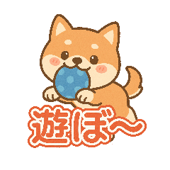 [LINEスタンプ] 可愛い柴犬ずっと使える日常スタンプ