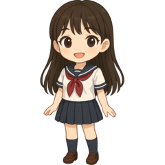 [LINEスタンプ] 天真爛漫の女子高生