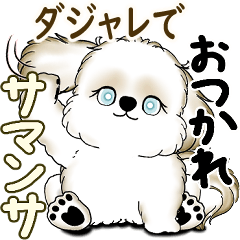 [LINEスタンプ] New シーズー犬 2025 「ダジャレ」