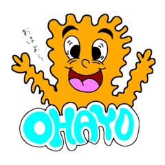 [LINEスタンプ] 日常（日本語ver.）