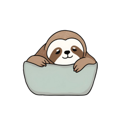 [LINEスタンプ] キュートナマケモノ