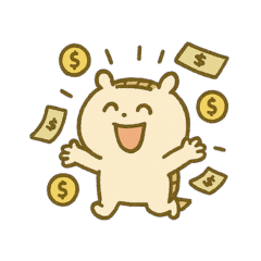 [LINEスタンプ] 暗号資産アルマジロくん