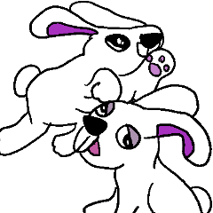 [LINEスタンプ] ウサギのキャロちゃん