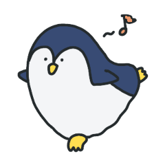 [LINEスタンプ] たのしいペンギンのスタンプ