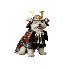 [LINEスタンプ] 【侍犬】