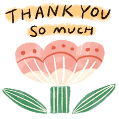 [LINEスタンプ] お花と丁寧ことば