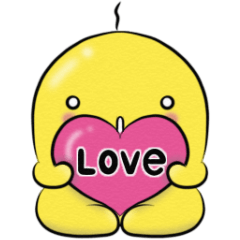 [LINEスタンプ] 仲良しはにわ3人組のラブラブスタンプ
