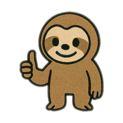 [LINEスタンプ] 色んな表情するナマケモノ
