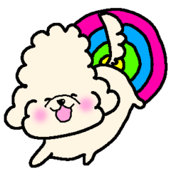 [LINEスタンプ] マルプーのマロンちゃん。