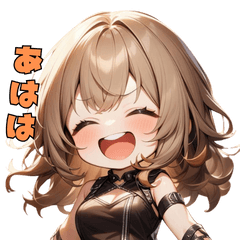 [LINEスタンプ] スタイリッシュにキメるガールズ！