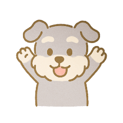 [LINEスタンプ] もふもふシュナの毎日