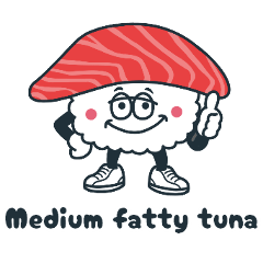 [LINEスタンプ] 三つ星！お寿司モンスターズの日常！