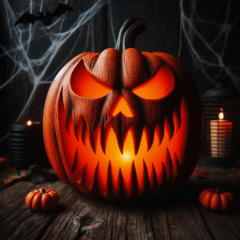 [LINEスタンプ] ハロウィンの顔スタンプ