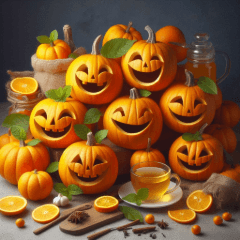 [LINEスタンプ] ニコニコハロウィンスタンプ