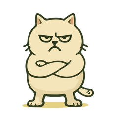 [LINEスタンプ] 猫のボスの毎日の指示