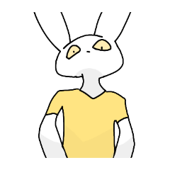 [LINEスタンプ] 実用性皆無うさぎねこ