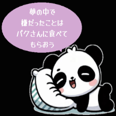 [LINEスタンプ] 【bulu】パンダの日常