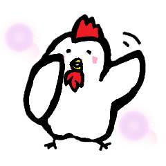 [LINEスタンプ] にわとり日和【日常/挨拶/返事/お礼】