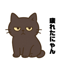 [LINEスタンプ] 気まぐれネコくん