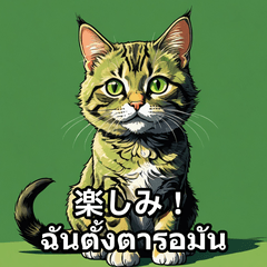 [LINEスタンプ] ネコたちのいろんな気分
