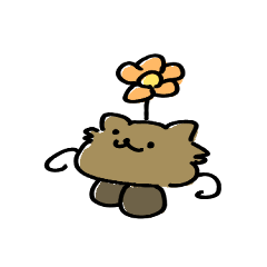 [LINEスタンプ] あたまむずむず ねこたろう