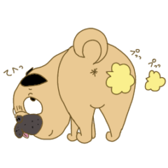 [LINEスタンプ] あたちパグのこうめ！！8