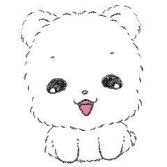 [LINEスタンプ] 【bulu】わたあめポメ擬人化の画像（メイン）